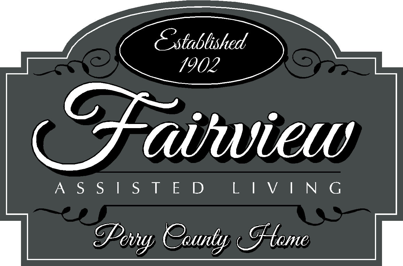 Outdoor Visiting At Fairview Assisted Living