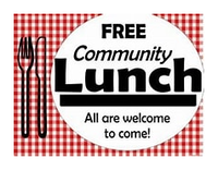 Free Sunday Lunch Served Carry-Out December 18, 2022