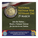 National Vietnam War Veterans Day | Wednesday, March 29, 2023